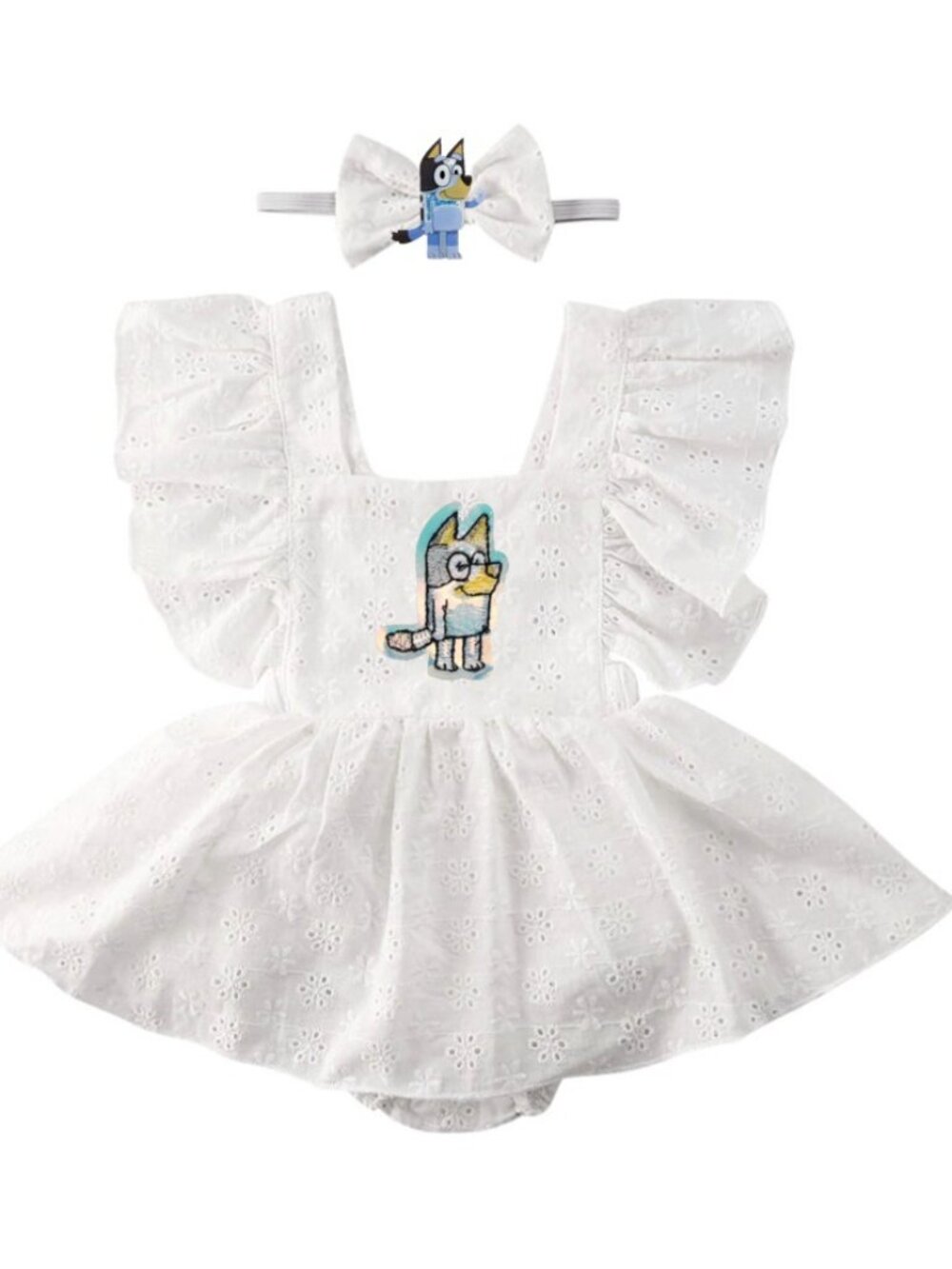 Bluey Dress Bluey First Birthday Romper Bluey Clothes Bingo outfit Smash Cake